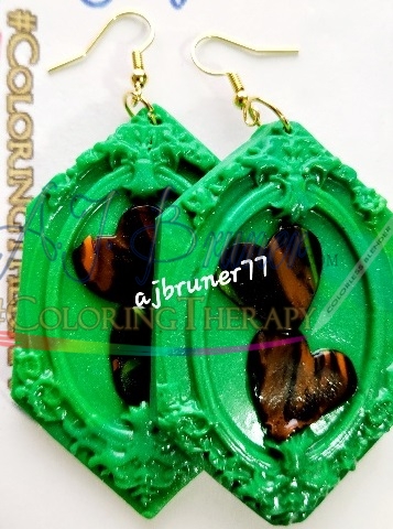 Polymer Earrings - #115004 - Click Image to Close