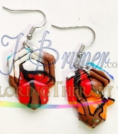 Polymer Earrings - #082126 - Click Image to Close